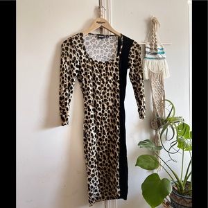 Just Cavalli Animal print dress